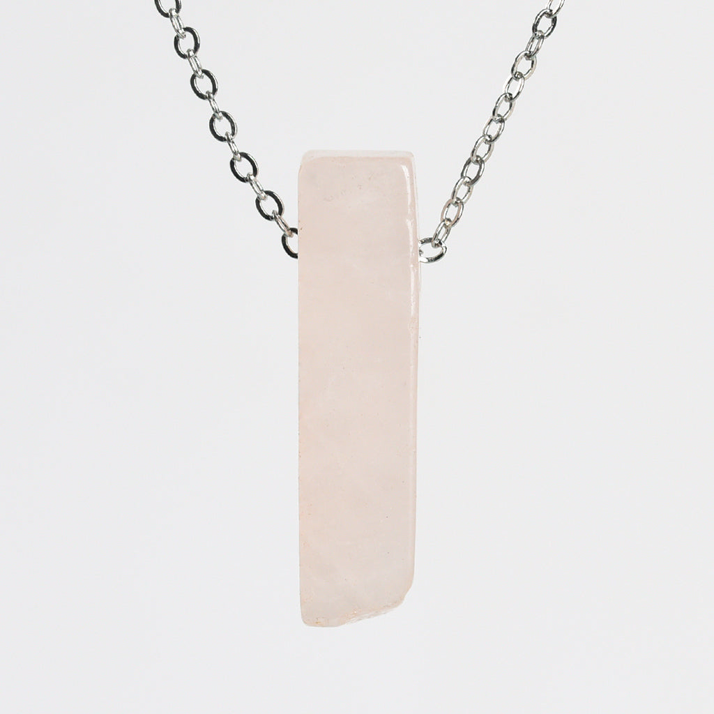 Crystal bar pendant(drill through)