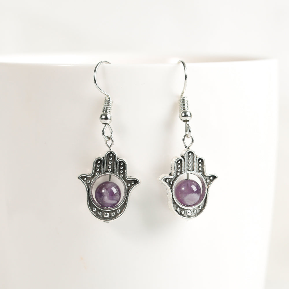 Halloween beads earrings