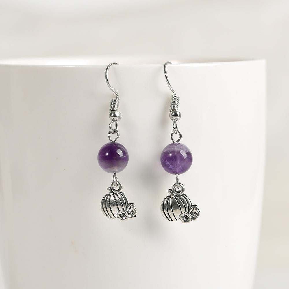 Halloween beads earrings