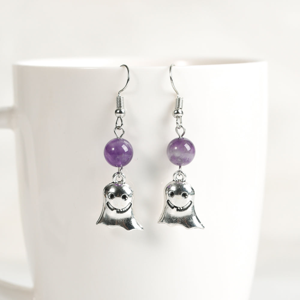 Halloween beads earrings