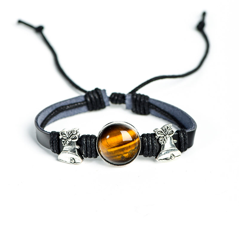 Leather cord bracelet